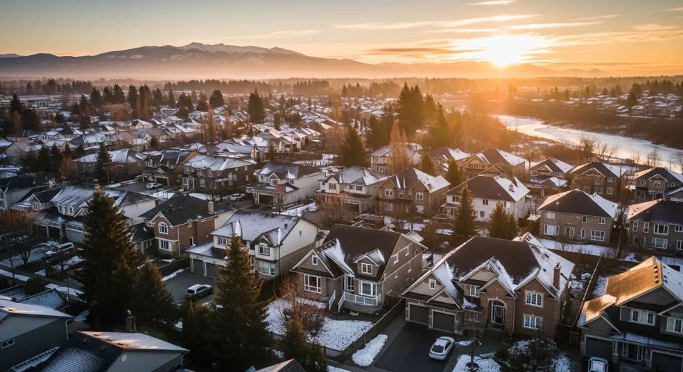 Houses in Canada.