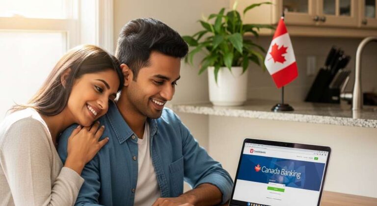 Newcomer couple in Canada opening a TFSA account online