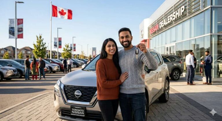 Newcomer couple getting approved for a car loan in Canada