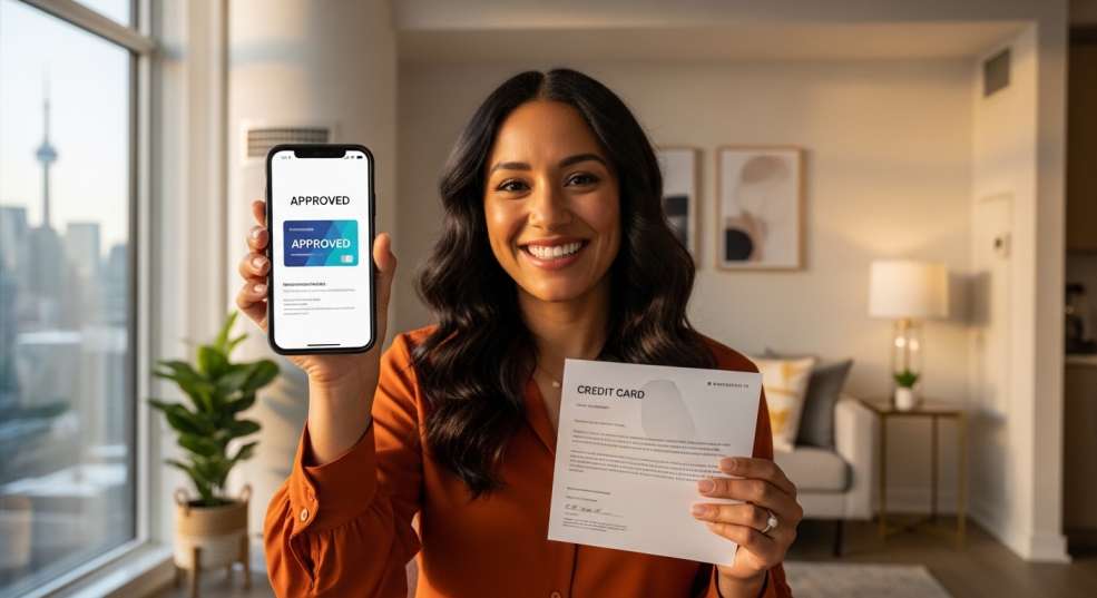 newcomer approved credit card