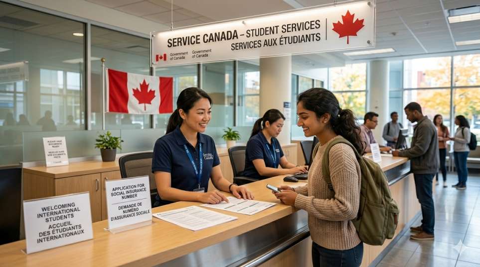 Getting a Social Insurance Number at Service Canada as an international student